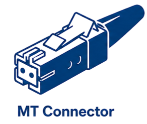 Connecteur optique MT / MPO